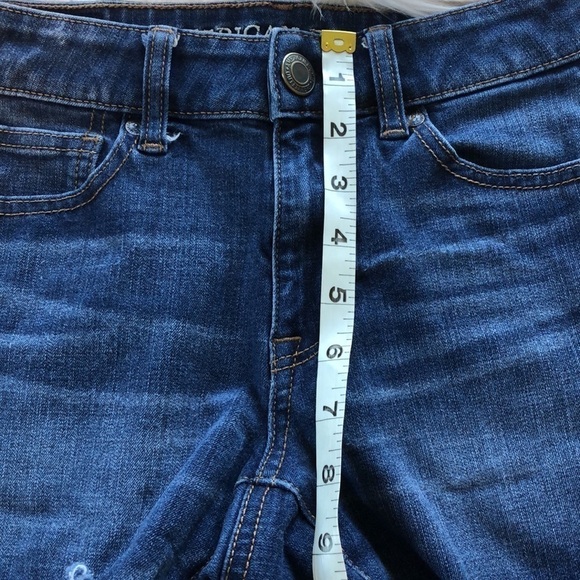 American Eagle hi-rise shortie shorts size 00 - Picture 7 of 8